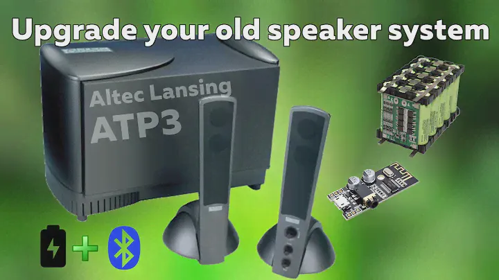 Как установить модуль Bluetooth на любую акустическую систему Altec Lansing ATP3 I
